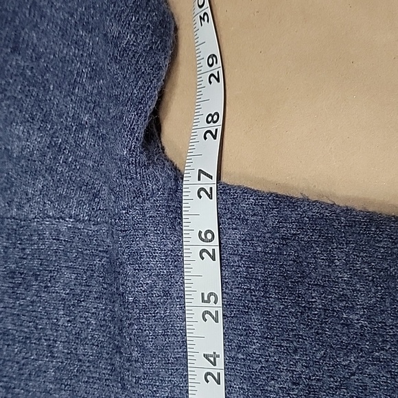 Old Navy Size M Open Cardigan Sweater Dusty Blue Color, Excellent Used Condition - Picture 7 of 11